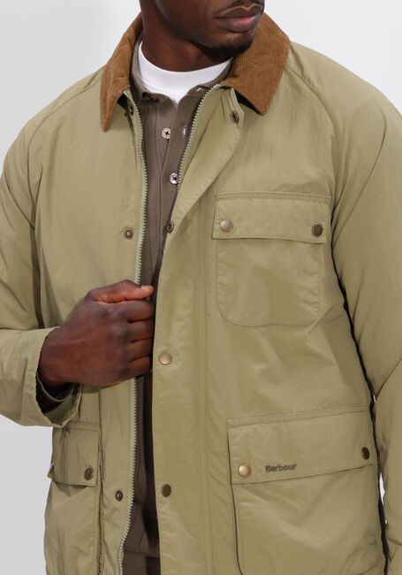 Gr&uuml;ne BARBOUR Jack MODIFIED SOLWAY SHOWERPROOF - large