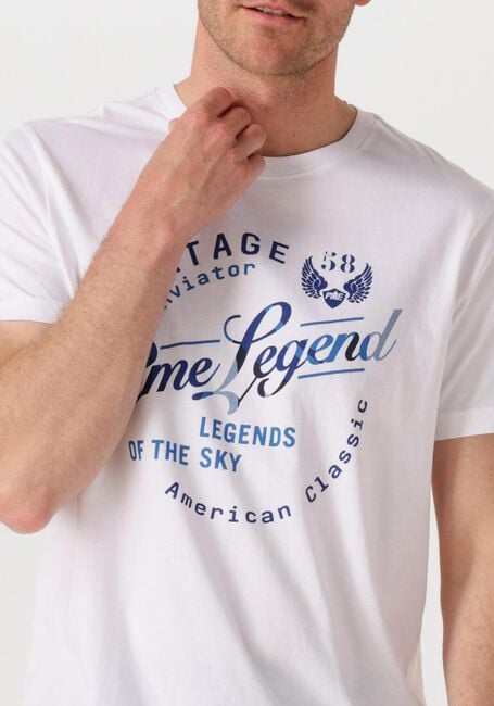Weiße PME LEGEND T-shirt SINGLE JERSEY PACKAGE - large
