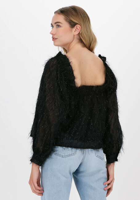 Schwarze SELECTED FEMME Bluse SLFANTEA LS TOP G - large