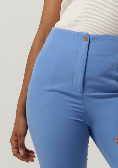 Hellblau ACCESS Hose HIGH-WAIST PANTS WITH SEAM DETAIL - large