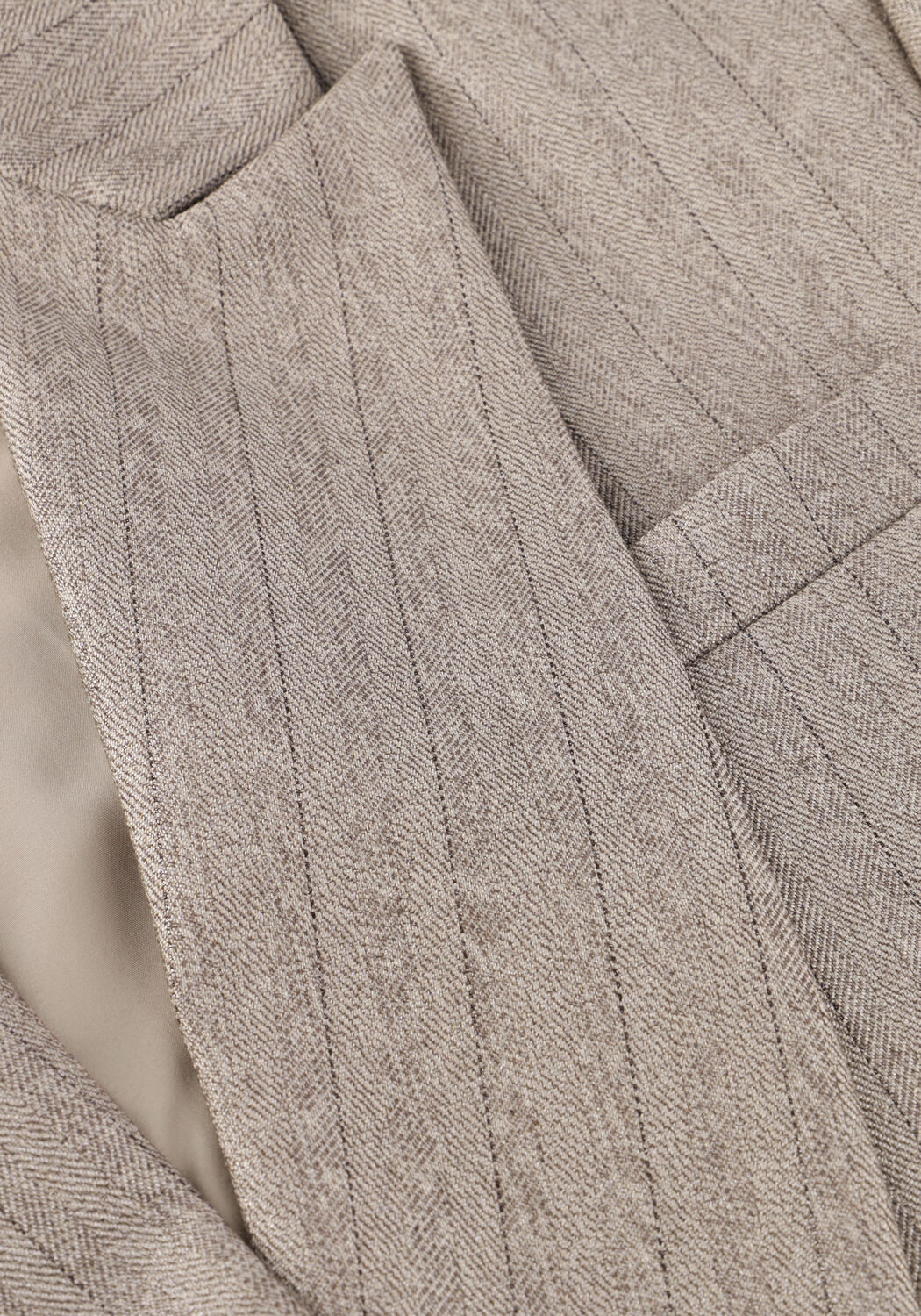 Taupe IBANA Blazer JELAH PINESTRIPE - large