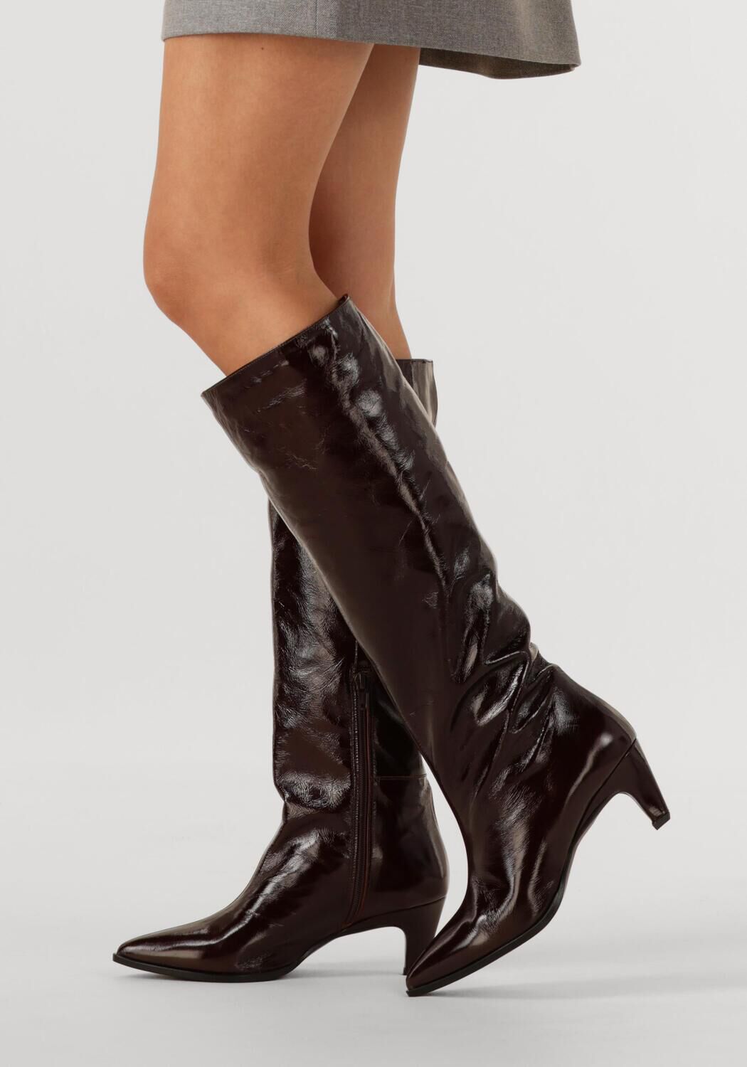 Braune NOTRE-V Hohe Stiefel 15290 - large