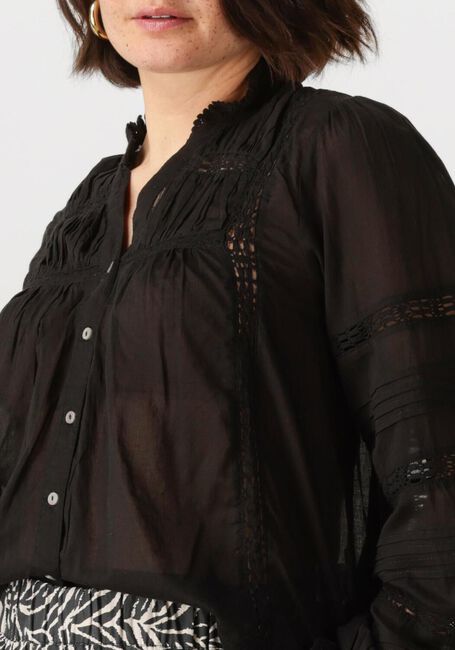 Schwarze NEO NOIR Blusen LYLA S VOILE BLOUSE - large