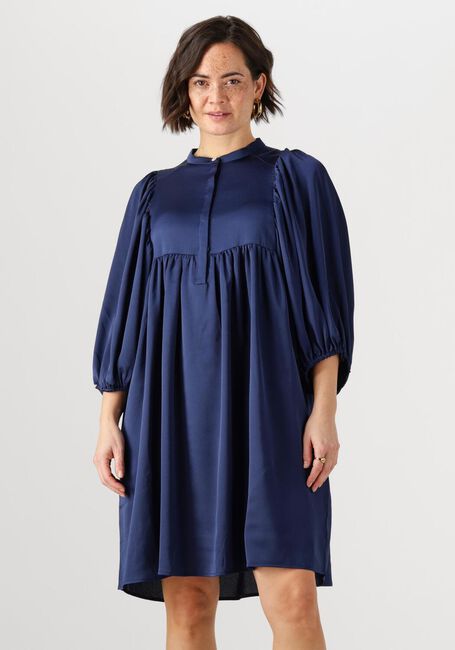Dunkelblau BRUUNS BAZAAR Midikleid SARINA DRESS - large