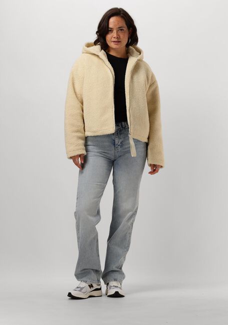 Beige CALVIN KLEIN Teddy-Jacke SHERPA JACKET - large