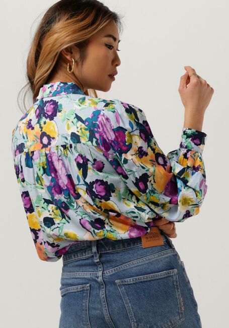 Blaue Y.A.S. Blusen YASANNINA LS SHIRT - large