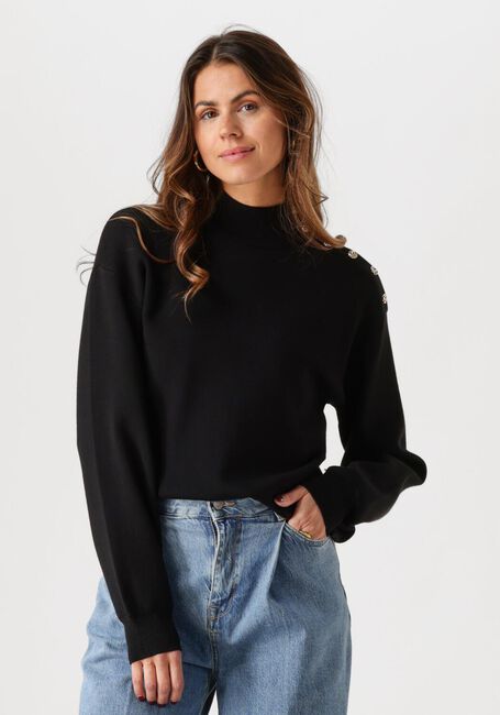Schwarze Y.A.S. Pullover YASHAMA LS KNIT PULLOVER - large