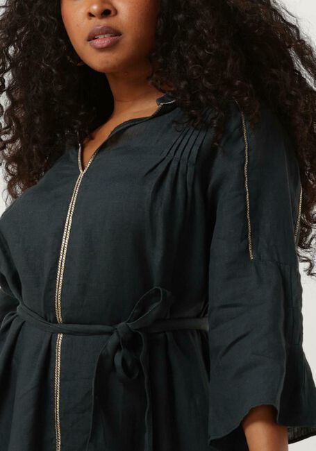 Schwarze GREEK ARCHAIC KORI Maxikleid 230243 - large