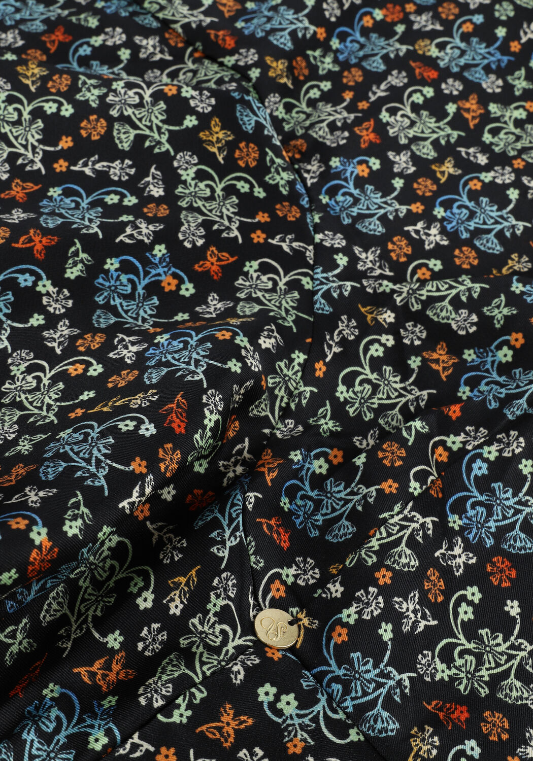 Schwarze SCOTCH & SODA Minirock PRINTED RECYCLED POLYESTER WRA - large