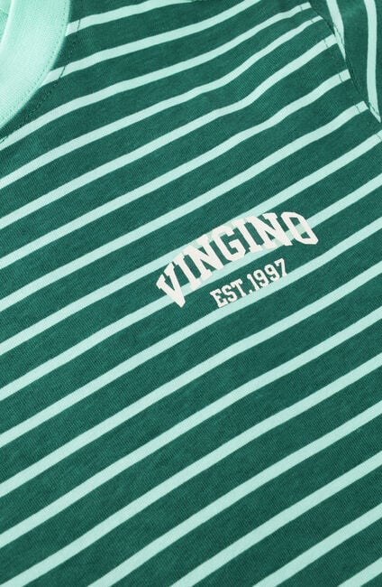 Gr&uuml;ne VINGINO T-shirt ICON-STRIPE-SS - large