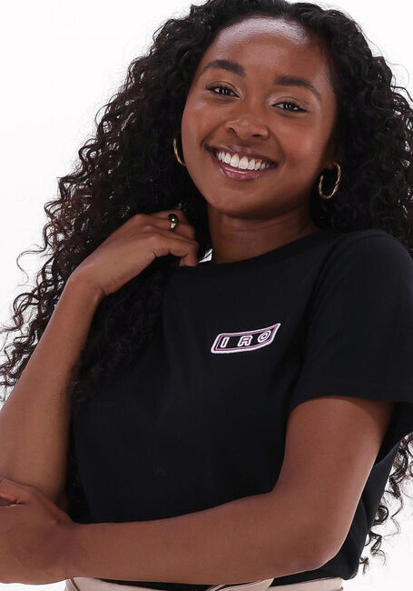 Schwarze IRO T-shirt BENA - large