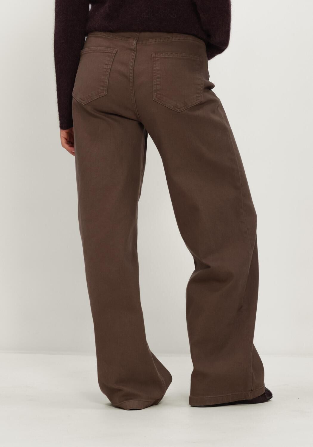 Braune MODSTR&Ouml;M Hosen ISOLDEMD DYE PANTS - large