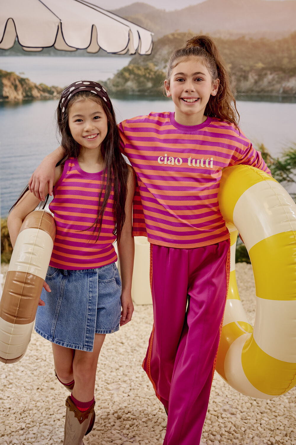 Fuchsie Z8 Weite Hose ZUZANNA - large