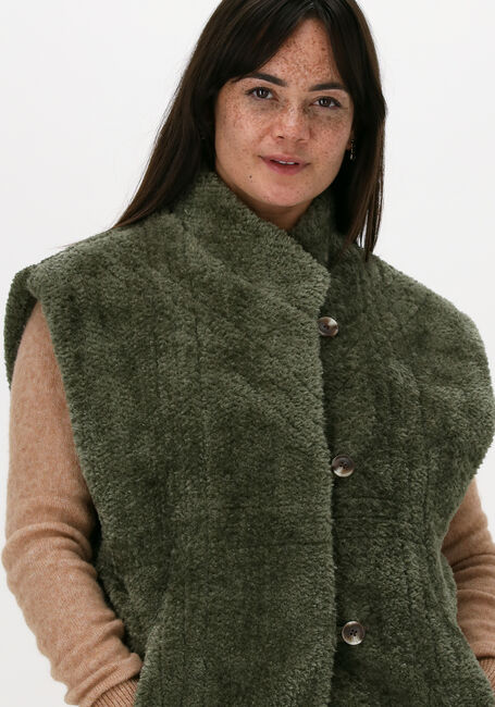 Grüne ANOTHER LABEL Bodywarmer UNNI VEST - large