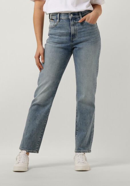 Hellblau G-STAR RAW Straight leg jeans VIKTORIA HIGH STRAIGHT WMN - large