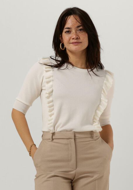 Nicht-gerade weiss MINUS Top VESIA KNIT T-SHIRT - large