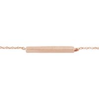 Goldfarbene ATLITW STUDIO Armbänder ELEMENTS BRACELET TRIANGLE BAR - medium