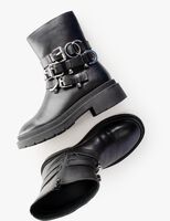 Schwarze PS POELMAN Ankle Boots BENNIE - medium