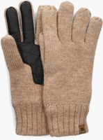 Camelfarbene UGG Handschuhe KNIT GLOVE - medium