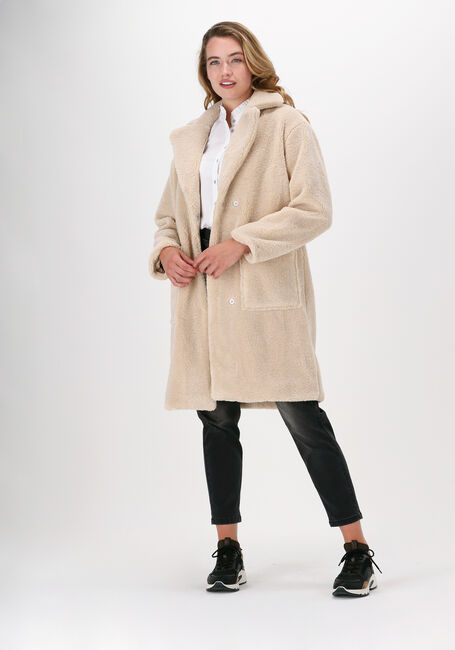 Weiße SELECTED FEMME Teddy-Jacke SLFNEW NANNA TEDDY JACKET B SA - large