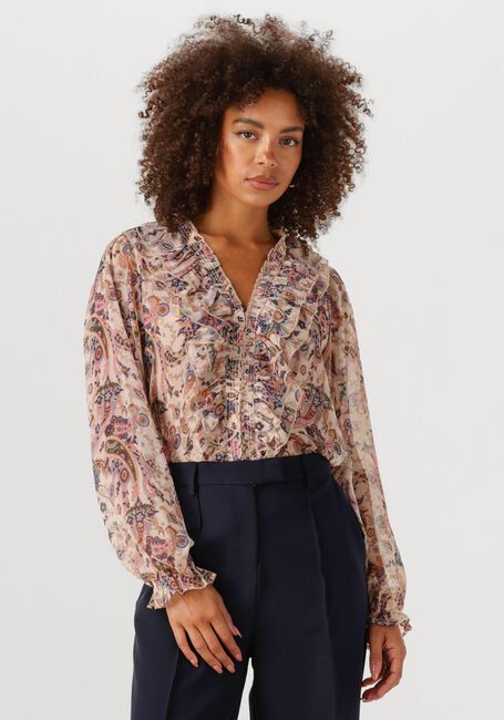 Beige NEO NOIR Blusen IVEY ART PAISELY BLOUSE - large
