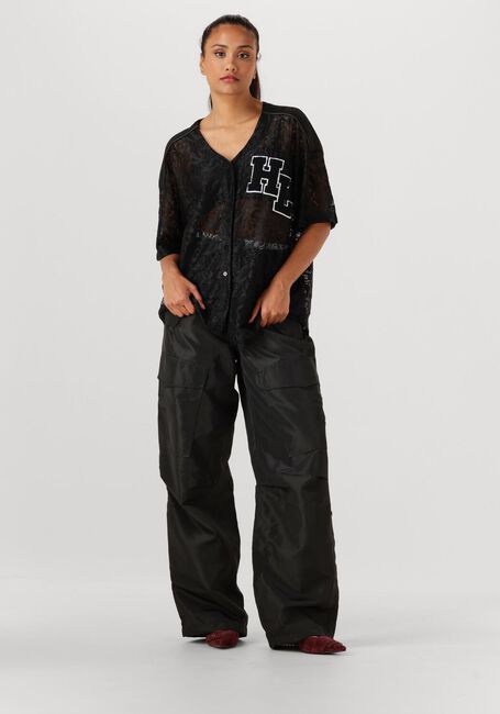Schwarze HAUTE L'AMITIÉ Cargohosen CARGO PULL ON TALL TROUSER - large
