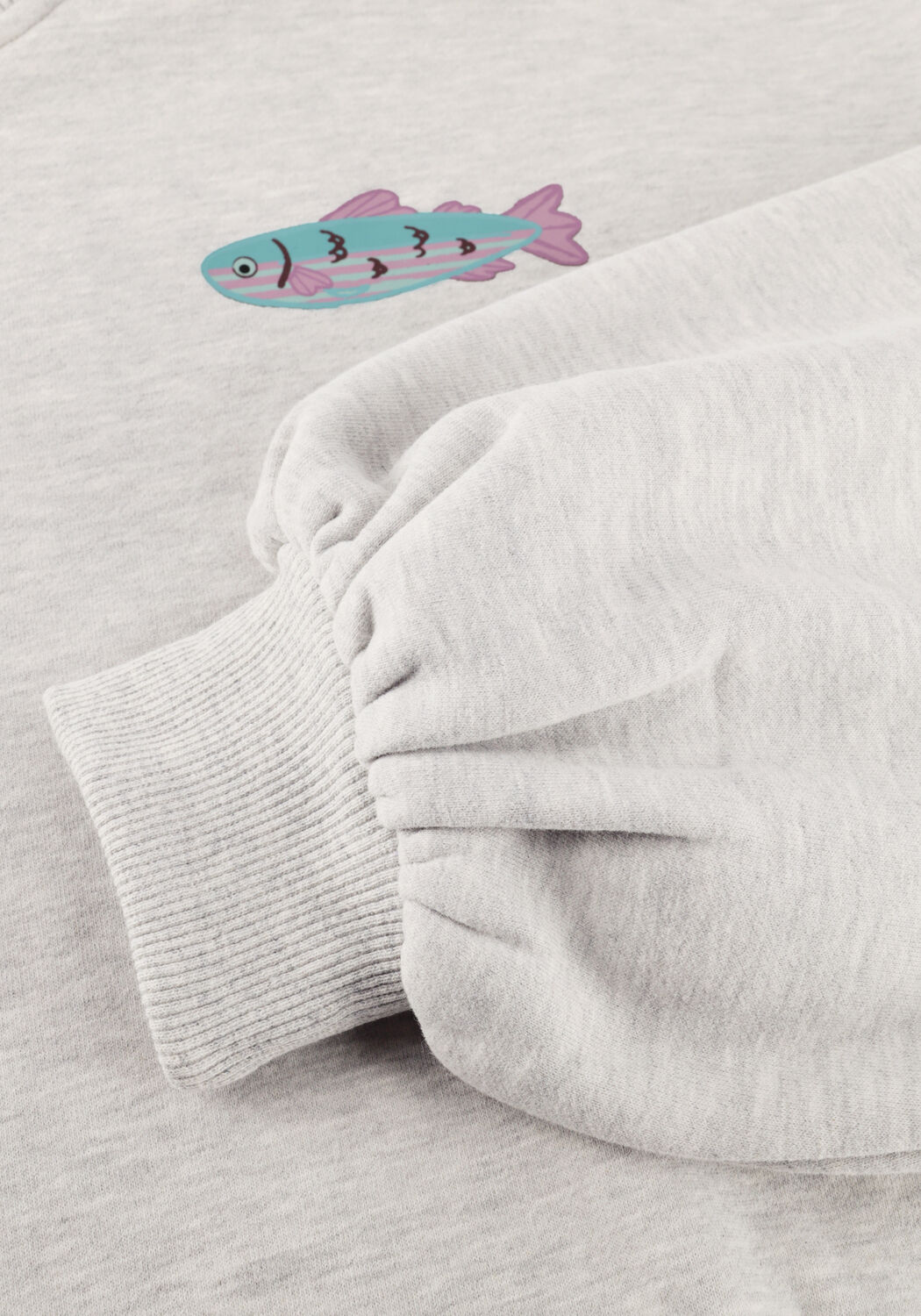 Hellgrau YDENCE Sweatshirt SWEATER TRUE CATCH - large