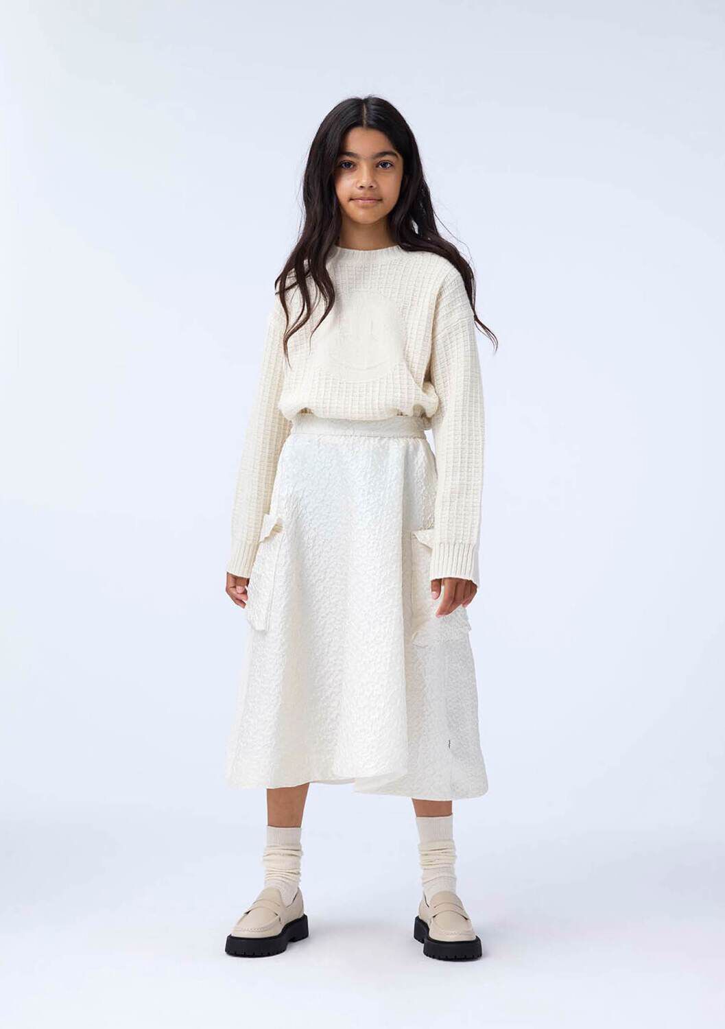 Ecru MOLO Pullover GRISELDA - large