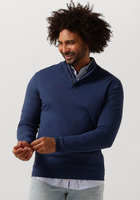Blaue GENTI Pullover K9153-1260 - large