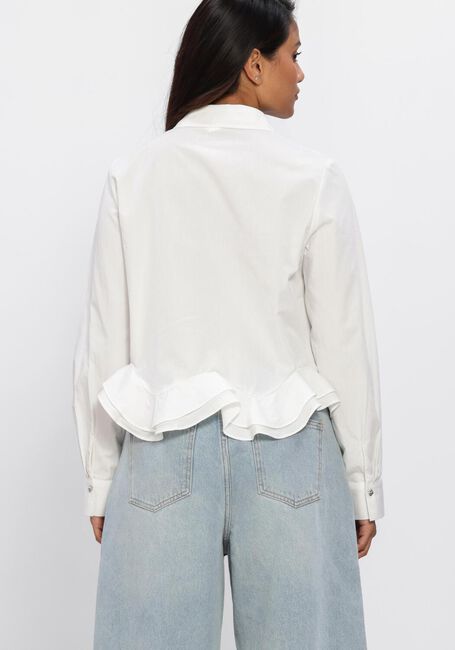 Wei&szlig;e Y.A.S. Blusen YASANERA LS SHORT SHIRT - large