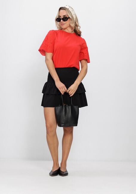 Schwarze NEO NOIR Minirock CARIN R SKIRT - large