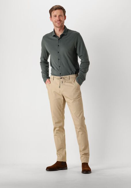 Grüne CAST IRON Casual-Oberhemd LONG SLEEVE SHIRT CF TEC TONE INTERLOCK JERSEY - large