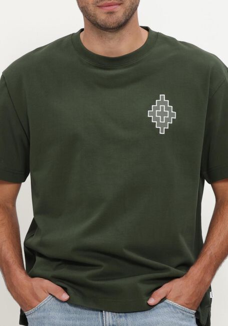 Dunkelgr&uuml;n JC RAGS T-shirt T-SHIRT SHORT SLEEVE ARVIN EMBRO - large