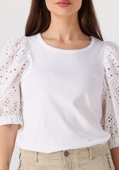 Weiße MOS MOSH Top PUFFY - large