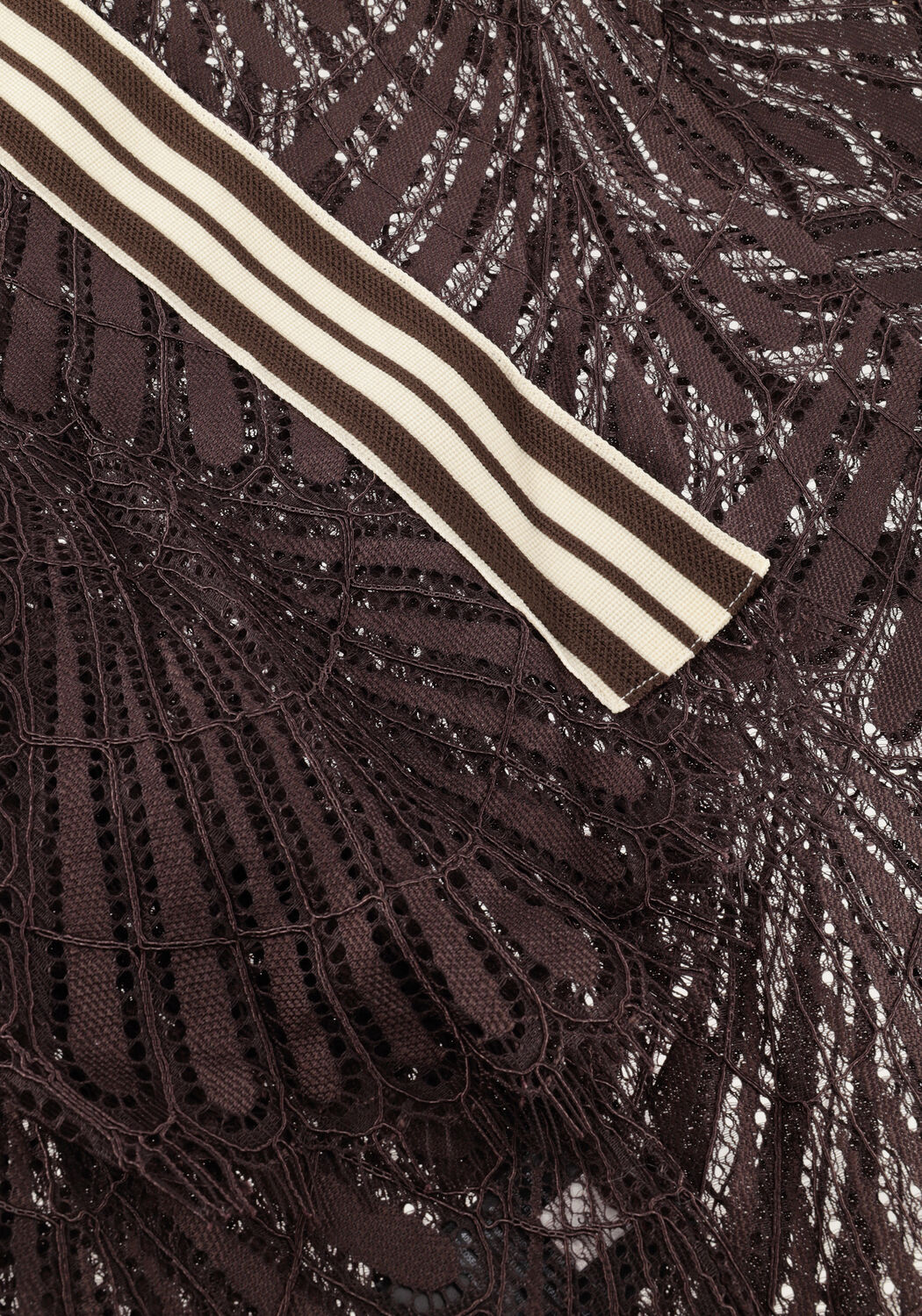 Braune CO'COUTURE Blusen LETICC LACE BLOUSE - large