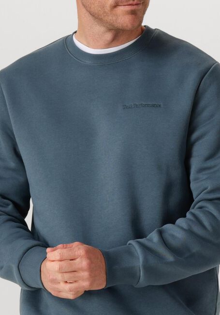 Blaue PEAK PERFORMANCE Sweatshirt ORIGINAL SMALL LOGO CREW MEN - large