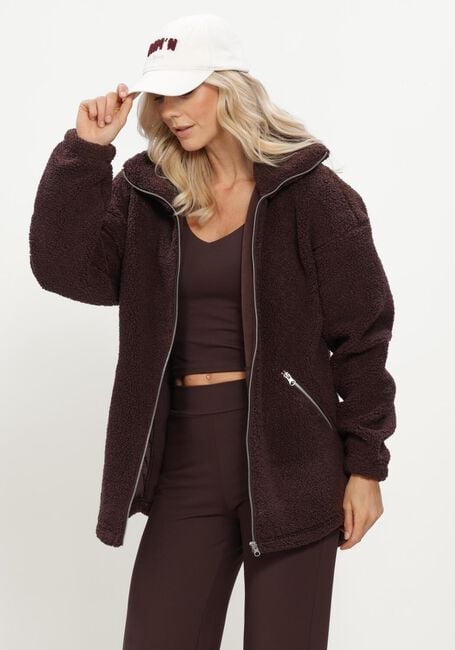 Braune AIM'N Teddy-Jacke PILE JACKET - large