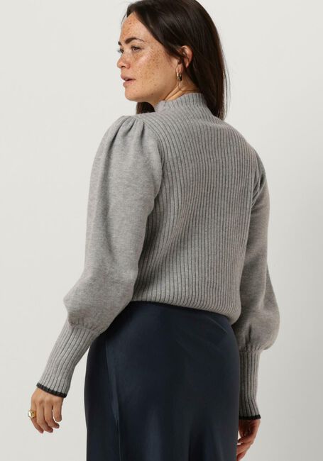 Graue CO'COUTURE Pullover ROW PUFF RIB KNIT - large