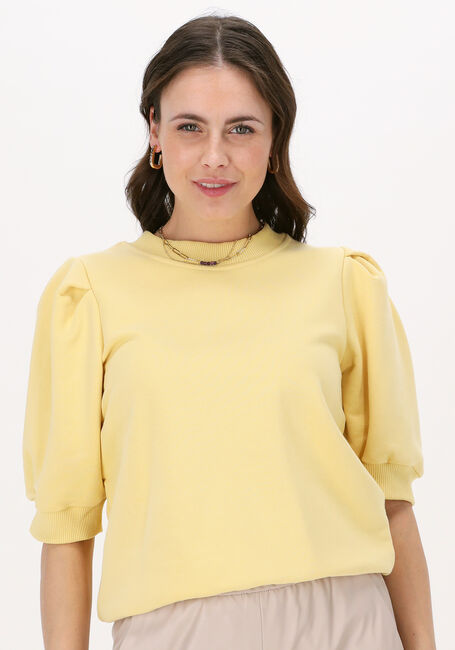 Gelbe MINUS Top MIKA SWEAT - large