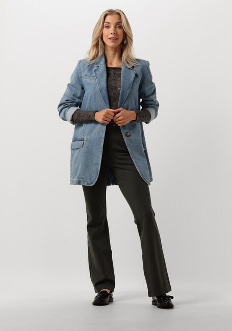 Grüne MODSTRÖM Schlaghose TANNY FLARE PANTS - large