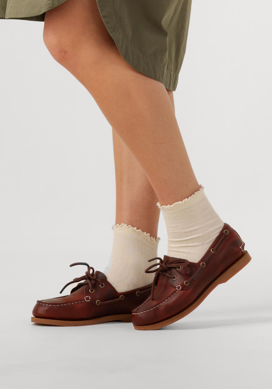 Rote TIMBERLAND Mokassins CLASSIC BOAT - large