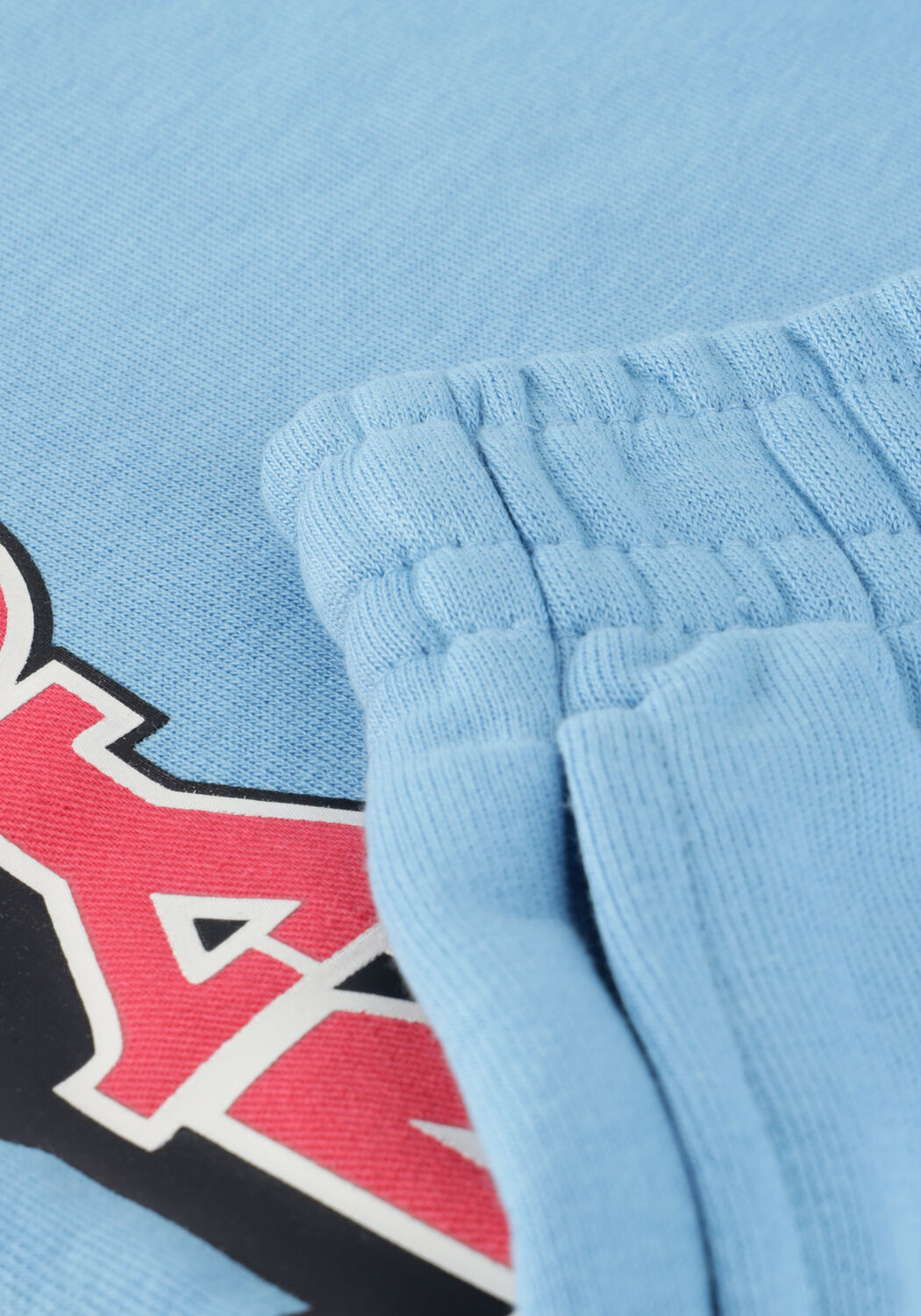 Hellblau TOMMY HILFIGER Kurze Hose FUN LOGO SWEATSHORTS - large