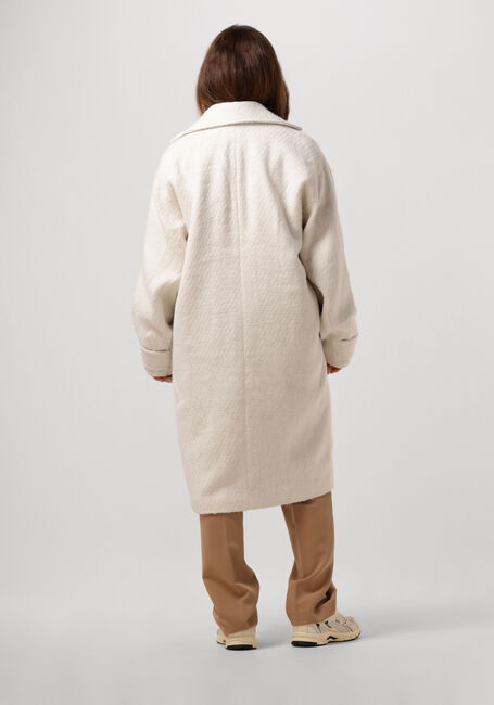 Beige NOTRE-V Mäntel NV-CHARLOTTE WOOL COCOON COAT - large