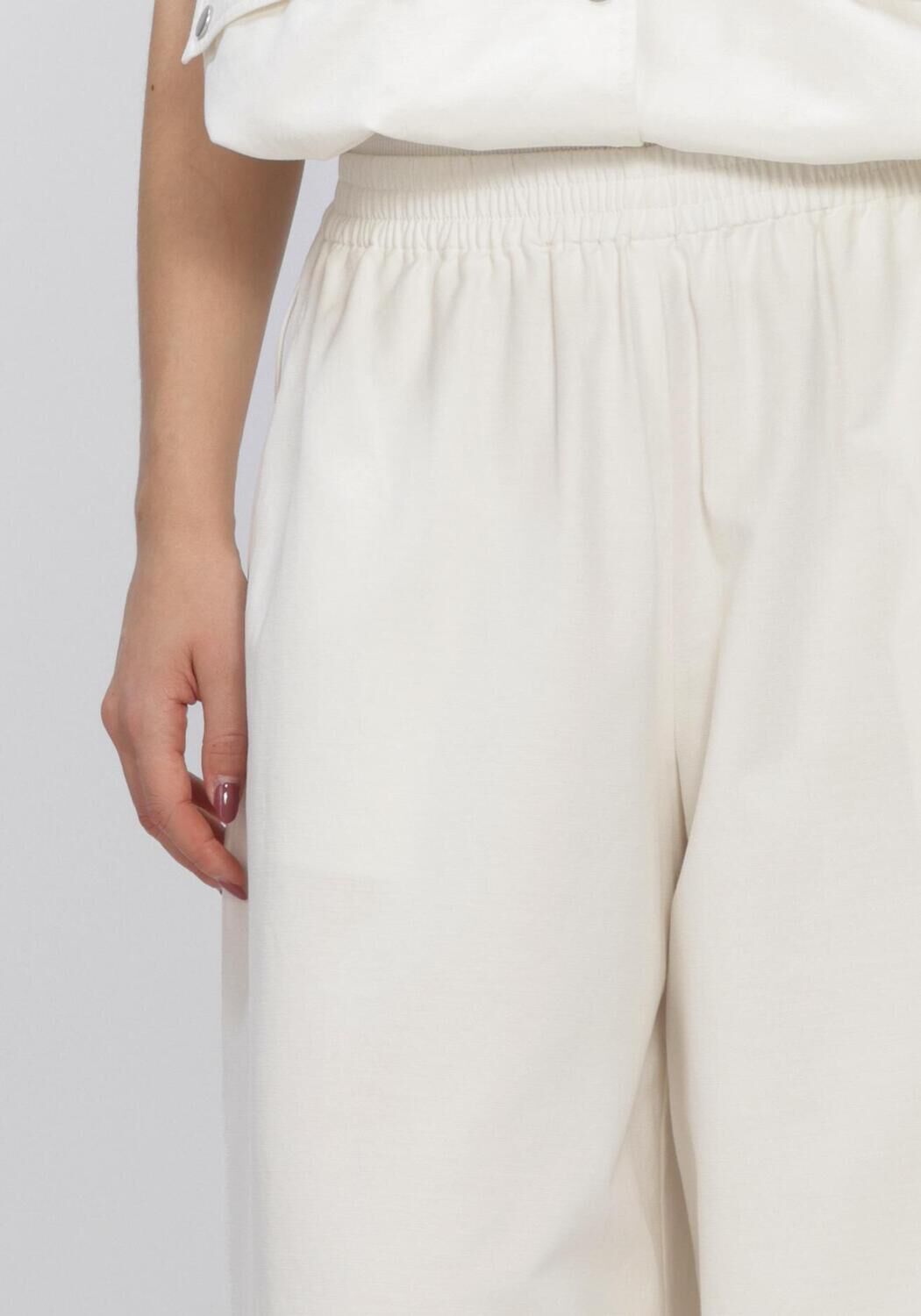 Wei&szlig;e MSCH COPENHAGEN Hosen MSCHJOSILYN HW SKIRT PANTS - large