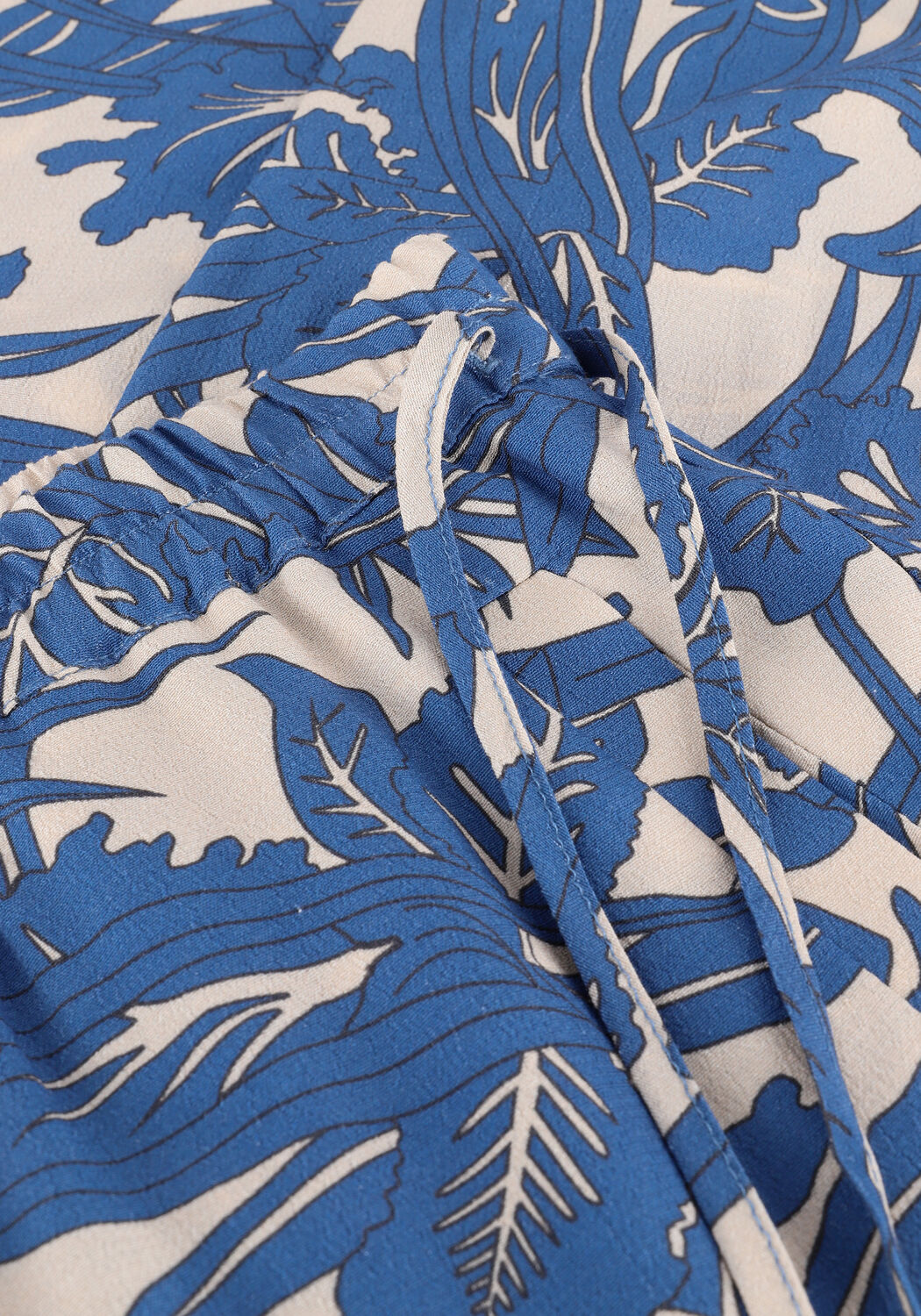 Blaue BY-BAR Weite Hose MOBY JUNGLE PANT - large