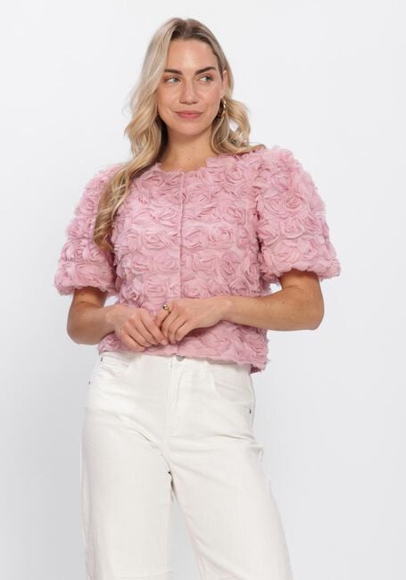 Hell-Pink FREEBIRD Blazer F-WV-3D-FLOWER-26-1 - large