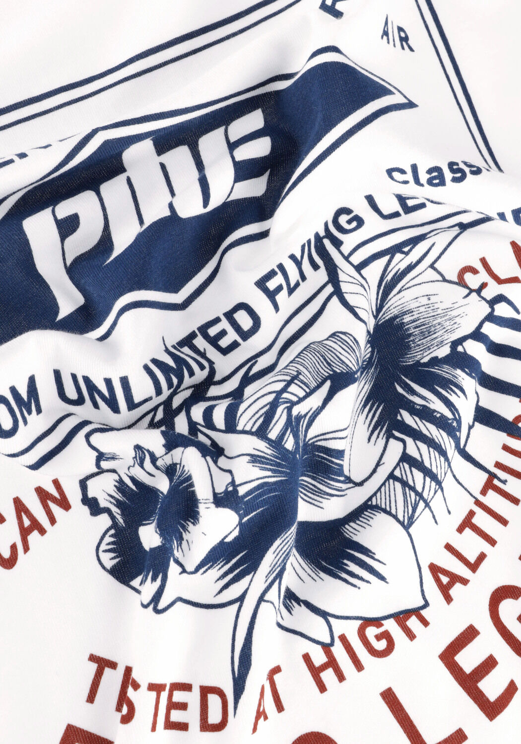 Wei&szlig;e PME LEGEND T-shirt SHORT SLEEVE R-NECK SINGLE JERSEY LW PLAY - large