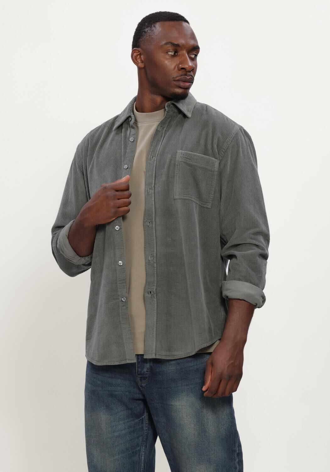 Gr&uuml;ne BOSS ORANGE Casual-Oberhemd RELEGANT - large