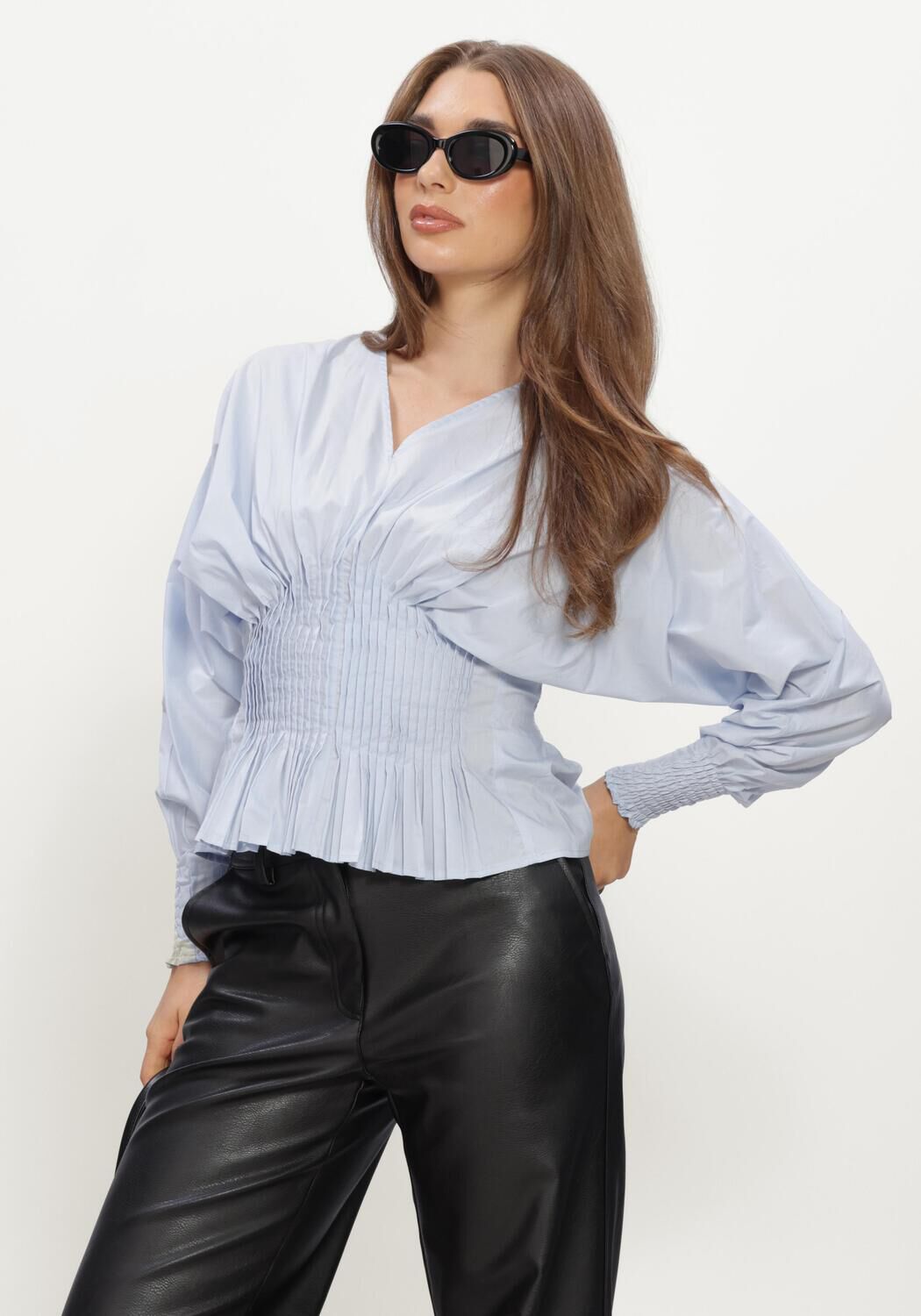 Hellblau NOTRE-V Blusen NV-ISEL - large