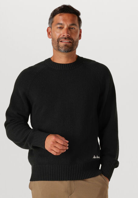Schwarze LES DEUX Pullover BRAD ROUNDNECK KNIT - large